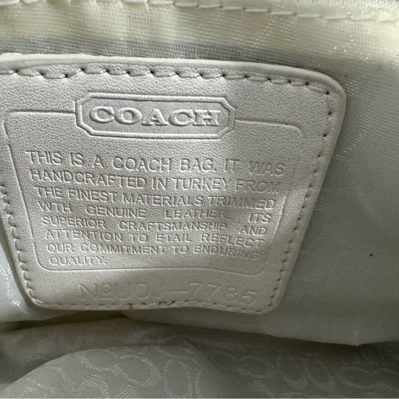 Vintage Coach Soho Signature Y2K Mini Handbag - Picture 5 of 9